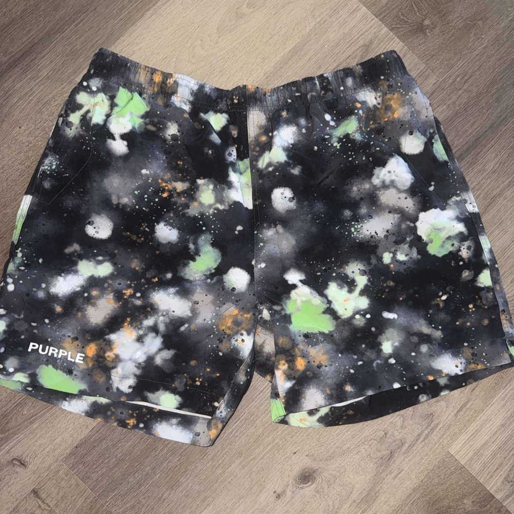 Purple Brand Multicolor Athletic Shorts XXL